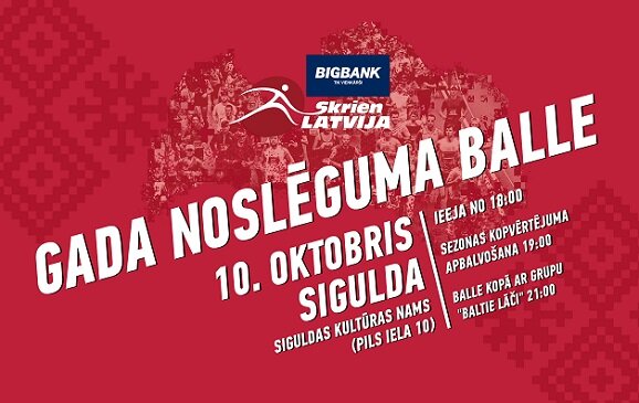 BIGBANK Skrien Latvija sezonas noslēguma balle